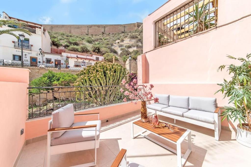 Romantico Atardecer Con Vistas,Terraza, Centrico Alicante Exterior foto
